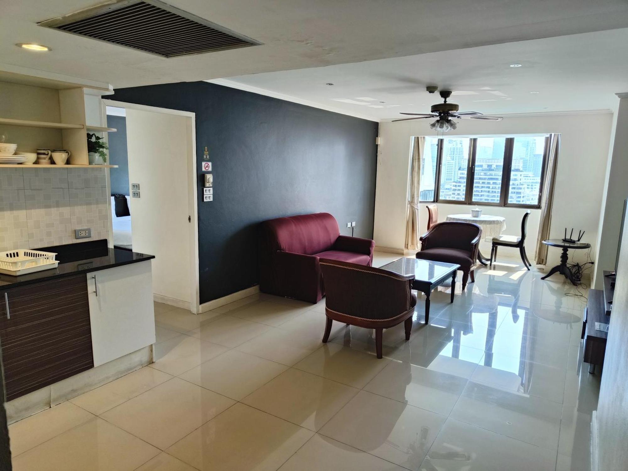 Affordable Serviced Apartments In Nana Omni Tower - Prime Sukhumvit Location Bangkok Kültér fotó